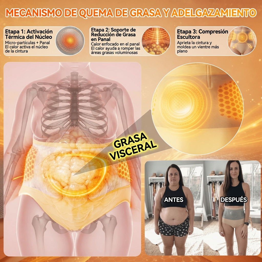 Short Moldeador 4 en 1 – Shapewear de Compresión Suave